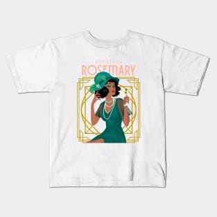 Cocktails Rosemary - The Great Gatsby Kids T-Shirt